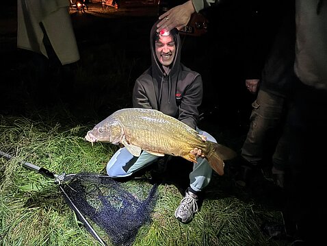 Nach spannendem Drill glücklich gelandet